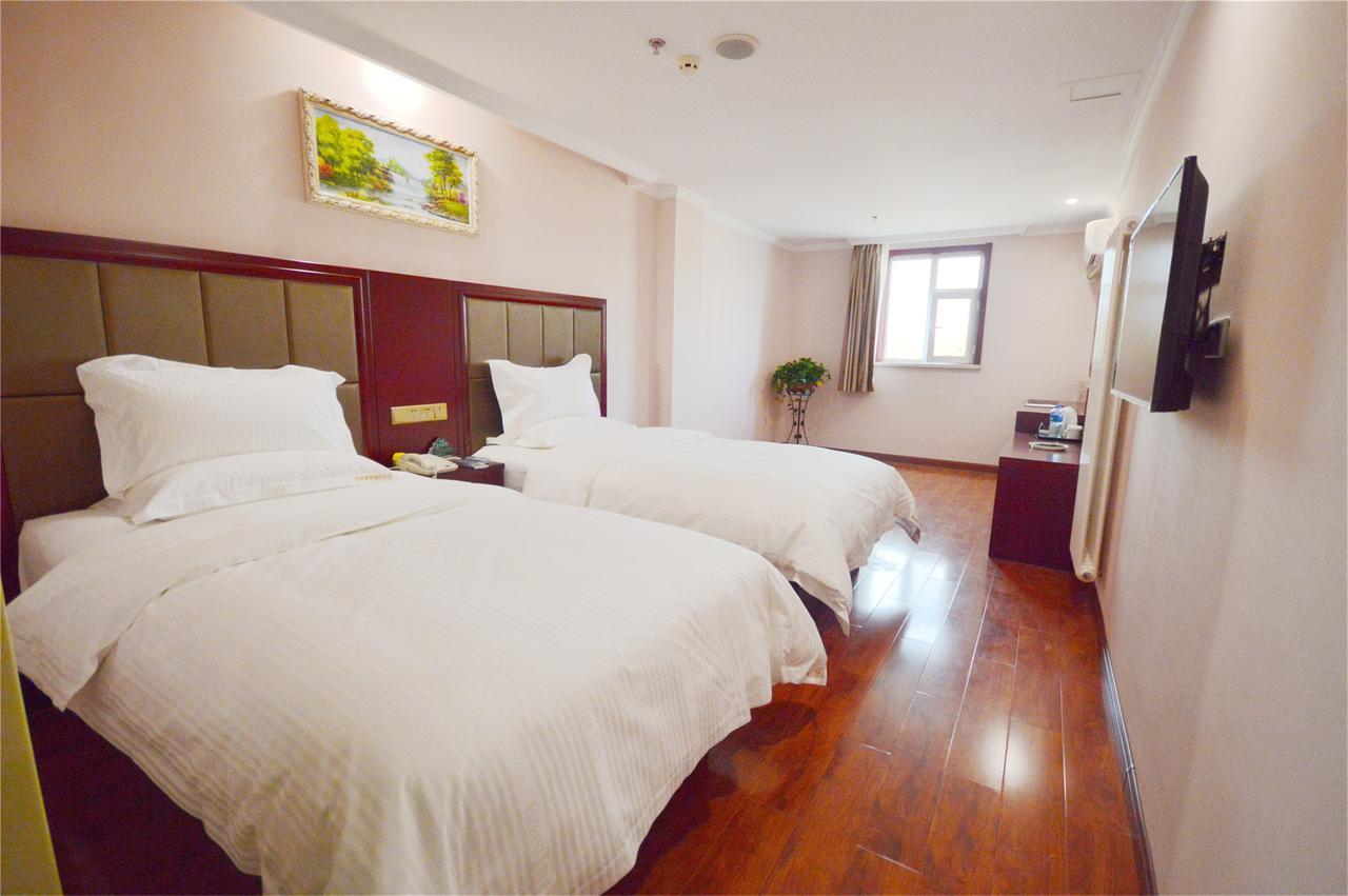 Greentree Inn Liaoning Dalian Development Zone Jinma Road Pedestrian Street Express Hotel エクステリア 写真