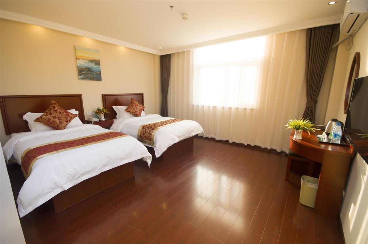 Greentree Inn Liaoning Dalian Development Zone Jinma Road Pedestrian Street Express Hotel エクステリア 写真